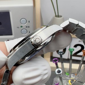 VSF A8900 Seamaster 41mm AQUA TERRA 150M White Dial Orange Hand SS Bracelet - Image 3