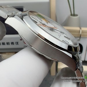 VSF A8900 Seamaster 41mm AQUA TERRA 150M White Dial Orange Hand SS Bracelet - Image 5