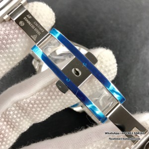 VSF A8500 Seamaster 41mm AQUA TERRA 150M Blue Textured Dial YG Hand SS Bracelet - Image 5