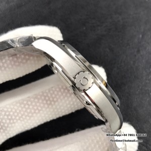 VSF A8500 Seamaster 41mm AQUA TERRA 150M Blue Textured Dial YG Hand SS Bracelet - Image 9