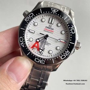 VSF A8800 Seamaster Diver 300M 42mm Ceramic White Dial SS Bracelet VSF A8800 42mm  SS Bracelet VSF - Image 4