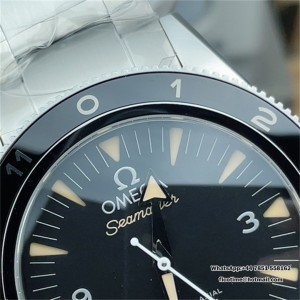 VSF A8400 Seamaster Diver 300M "Spectre" 41mm Ceramic Black Dial SS Bracelet VSF A8400 41mm  SS Bracelet VSF - Image 5