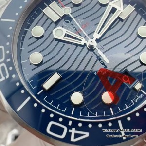 VSF A8800 Seamaster Diver 300M 42mm Ceramic Blue Dial Blue Rubber Strap VSF A8800 42mm  Blue Rubber Strap VSF - Image 5