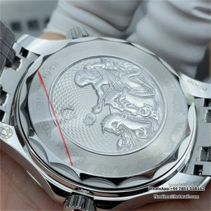 VSF A8808 Seamaster Diver 300M 42mm Summer Blue Dial SS Bracelet VSF A8800 42mm  SS Bracelet VSF - Image 5