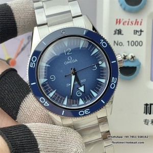 VSF A8912 Seamaster Diver 300M Heritage 41mm Blue Dial SS Bracelet VSF A8912 41mm  SS Bracelet VSF - Image 4