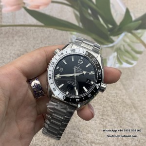 VSF A8906 Planet Ocean 600M GMT  'Tai Chi' 43.5mm Black/White Ceramic Bezel Black Dial SS Bracelet VSF A8906 43.5mm  SS Bracelet VSF - Image 7