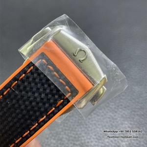 VSF A8900 Planet Ocean 600M 43.5mm 1/4 Orange Black Dial Black Rubber Strap VSF A8900 43.5mm  Black Rubber Strap VSF - Image 4