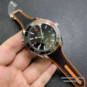 VSF A8900 Planet Ocean 600M 43.5mm 1/4 Orange Black Dial Black Rubber Strap VSF A8900 43.5mm  Black Rubber Strap VSF - Image 8