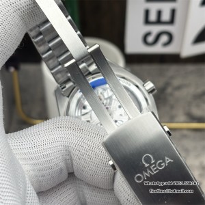 VSF A8900 Planet Ocean 600M 43.5mm 1/4 Orange Black Dial SS Bracelet VSF A8900 43.5mm  SS Bracelet VSF - Image 5