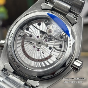 VSF A8900 Planet Ocean 600M 43.5mm 1/4 Orange Black Dial SS Bracelet VSF A8900 43.5mm  SS Bracelet VSF - Image 7