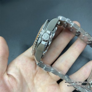 VSF A8912 Seamaster 6000M Ultra Deep 45.5mm Brown Dial Orange Bezel SS Bracelet VSF A8912 45.5mm  SS Bracelet VSF - Image 6