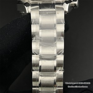 HRF A7750 Speedmaster 40mm Racing Master White Dial SS Bracelet - Image 4