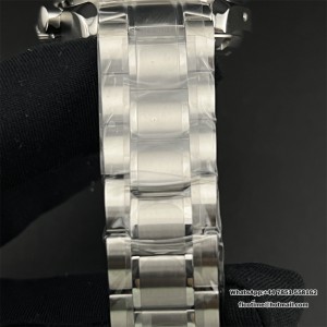 HRF A7750 Speedmaster 40mm Racing Master White Dial SS Bracelet - Image 5
