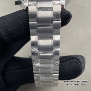 HRF A7750 Speedmaster 40mm Racing Master Black/White Dial SS Bracelet - Image 4