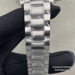 HRF A7750 Speedmaster 40mm Racing Master Black/White Dial SS Bracelet - Image 5