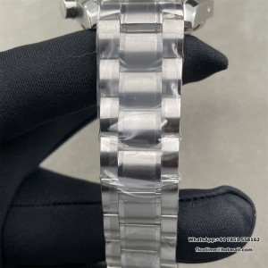 HRF A7750 Speedmaster 40mm Racing Master Black Dial SS Bracelet - Image 4