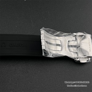 HRF A7750 Speedmaster 40mm Racing Master White Dial Black Rubber Strap - Image 5