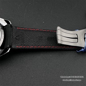 N1F A7750 Speedmaster 44mm  "Dark Side of The Moon" Real Ceramic Black Dial BlackNylon Strap - Image 5