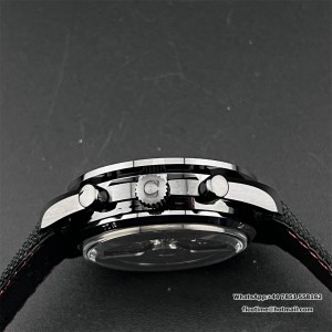 N1F A7750 Speedmaster 44mm  "Dark Side of The Moon" Real Ceramic Black Dial BlackNylon Strap - Image 8