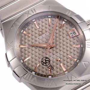 VSF A8500 Constellation 38mm Silver Textured Dial SS Bracelet VSF A8500 38mm  SS Bracelet - Image 4