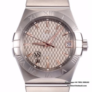 VSF A8500 Constellation 38mm Silver Textured Dial SS Bracelet VSF A8500 38mm  SS Bracelet - Image 5