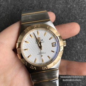 VSF A8500 Constellation 38mm YG/SS White Textured Dial YG/SS Bracelet VSF A8500 38mm  YG/SS Bracelet - Image 4