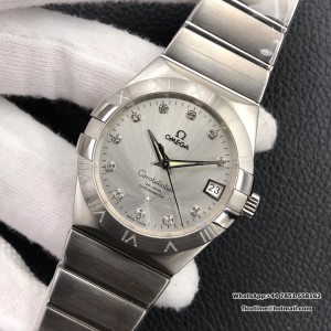 VSF A8500 Constellation 38mm Silver Dial Diamond Marker SS Bracelet VSF A8500 38mm  SS Bracelet - Image 8