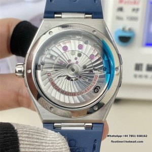 VSF A8900 Constellation 41mm Ceramic White Dial Blue Rubber Strap VSF A8900 41mm  Blue Rubber Strap - Image 5