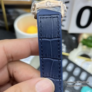 VSF A8900 Constellation 41mm RG/SS Ceramic Blue Dial Blue Rubber Strap VSF A8900 41mm  Blue Rubber Strap - Image 5