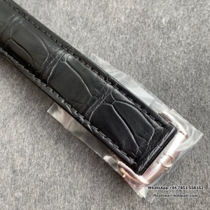 VSF A8500 De Ville Hour Vision 41mm White/Silver Dial Black Rubber Strap VSF A8500 41mm  Black Rubber Strap - Image 4