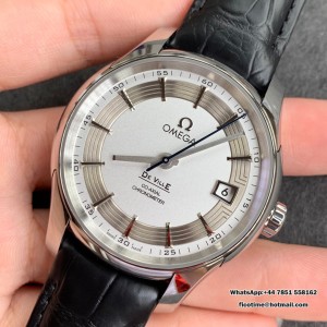 VSF A8500 De Ville Hour Vision 41mm White/Silver Dial Black Rubber Strap VSF A8500 41mm  Black Rubber Strap - Image 5