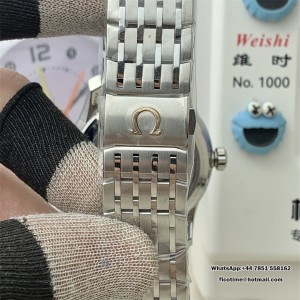 VSF A8500 De Ville Hour Vision 41mm Black Dial SS Bracelet VSF A8500 41mm  SS Bracelet - Image 6