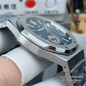 APSF A3120 AP Royal Oak 41mm 15400 Blue Dial SS Bracelet - Image 3