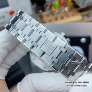 APSF A3120 AP Royal Oak 41mm 15400 Blue Dial SS Bracelet - Image 4