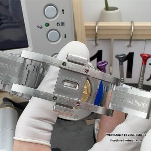 APSF A3120 AP Royal Oak 41mm 15400 Grey Dial SS Bracelet - Image 9