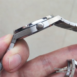 APSF A3120 AP Royal Oak 41mm 15400 Black Dial SS Bracelet - Image 7