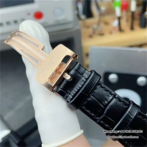 APSF A3120 AP Royal Oak 41mm 15400 RG Black Dial Black Leather Strap - Image 7