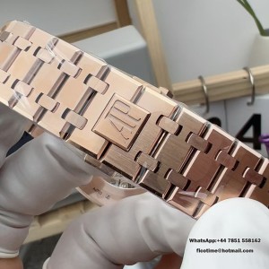 APSF A3120 AP Royal Oak 41mm 15400 RG Black Dial RG Bracelet - Image 4