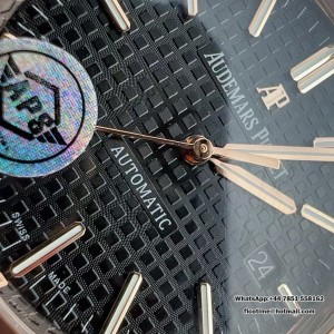 APSF A3120 AP Royal Oak 41mm 15400 RG Black Dial RG Bracelet - Image 5