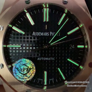 APSF A3120 AP Royal Oak 41mm 15400 RG Black Dial RG Bracelet - Image 9