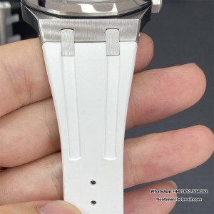 APSF A3120 AP Royal Oak 41mm 15400 White Dial White Rubber Strap - Image 5
