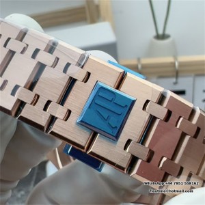 APSF A4302 AP Royal Oak 41mm 15500 RG Black Dial RG Bracelet - Image 7