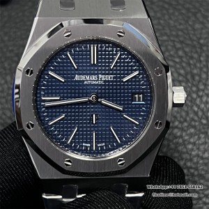 ZF A2121 AP Royal Oak 39mm 15202 Blue Dial SS Bracelet - Image 9