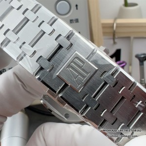 APSF SA3120 AP Royal Oak 37mm 15450 Grey Dial SS Bracelet - Image 5