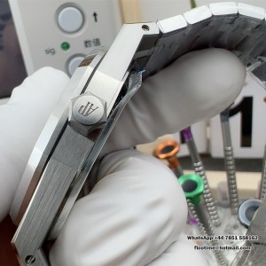 APSF SA3120 AP Royal Oak 37mm 15450 Grey Dial SS Bracelet - Image 6