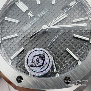 APSF SA3120 AP Royal Oak 37mm 15450 Grey Dial SS Bracelet - Image 7