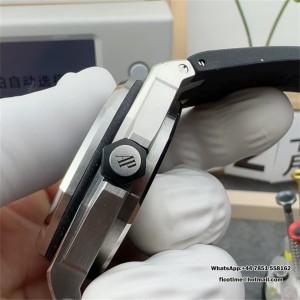 APSF SA3120 AP Royal Oak Offshore 42mm 15703 Black Dial Black Rubber Strap - Image 7