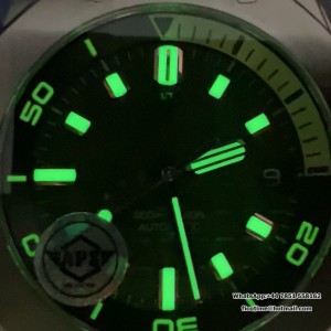 APSF SA4308 AP Royal Oak Offshore 42mm 15720 Green Dial Green Rubber Strap - Image 9