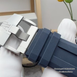 APSF SA4308 AP Royal Oak Offshore 42mm 15720 Blue Dial Blue Rubber Strap - Image 6