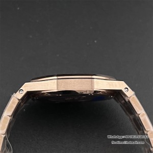 ZF Swiss Quartz AP Royal Oak 33mm 67651 RG Brown Dial RG Bracelet - Image 3